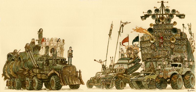 Illustration for article titled The Absolute Coolest Pop Culture Art of 2015